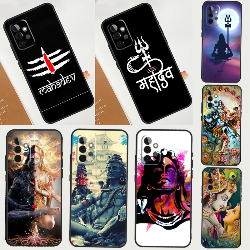 Lord Shiva Hindu God Case For Samsung Galaxy A05 A53 A33 A06 A26 A16 A56 A36 A05 A22 A32 A52 A54 A34 A14 A55 A15 A35