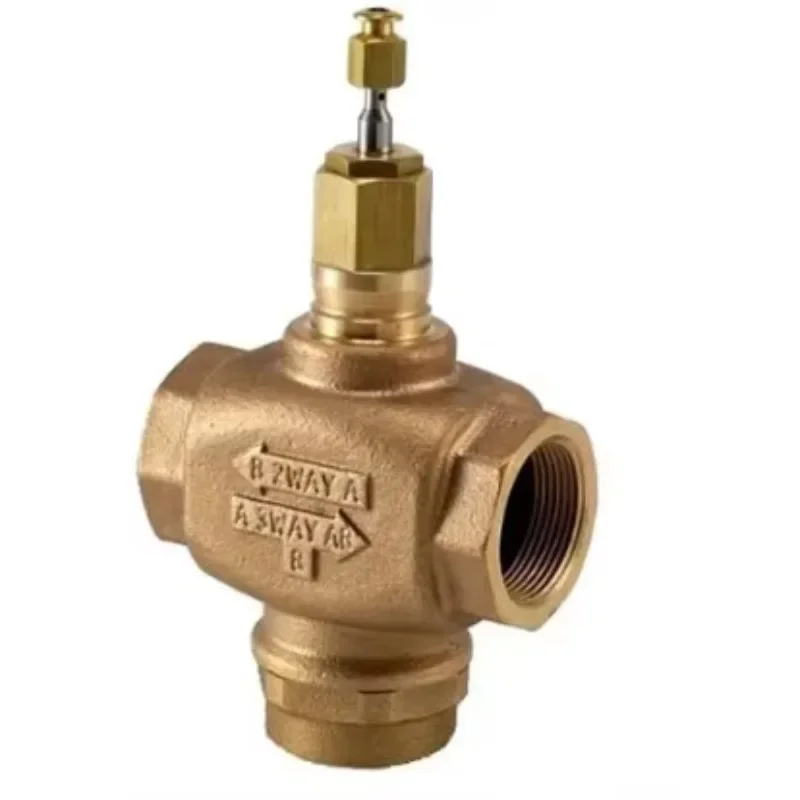 V5011P2036 electric two-way steam control valve threaded valve copper