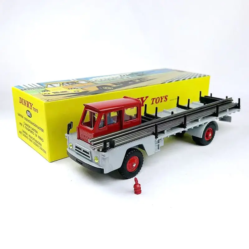 DINKY TOYS 1:43 CAMION SAVIEM Планшетный грузовик из сплава, литье под давлением и игрушечный транспорт, модель автомобиля, миниатюрная масштабная модель автомобиля для детей DINKY TOYS 1:43 CAMION SAVIEM Планшетный грузовик из сплава, литье под давлением и игрушечный транспорт, модель автомобиля, миниатюрная масштабная модель автомобиля для детей