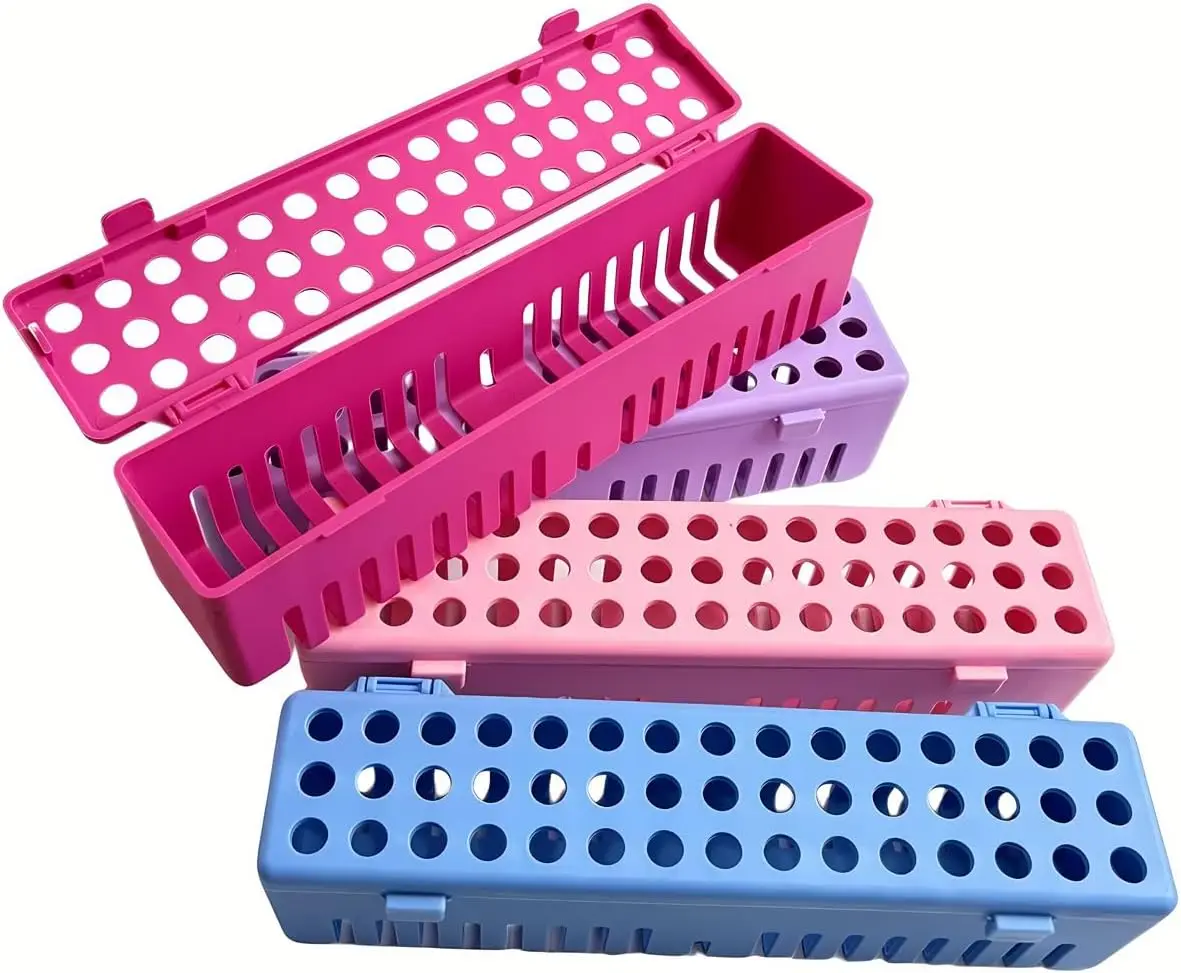 1pc Dental High-Pressure Sterilizer Placement Box  Surgical Instrument Disinfection Container Tooth Tools Sterilization Box