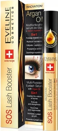 بلسم الرموش Eveline SOS Lash Booster Serum 5 في 1
