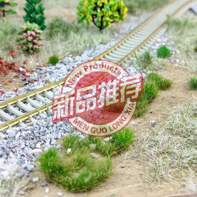 **1 Juego de bloques de césped en miniatura, kit de modelo de terreno, modelo estático, bloques de césped para jardín, arquitectura de jardín, Diorama**