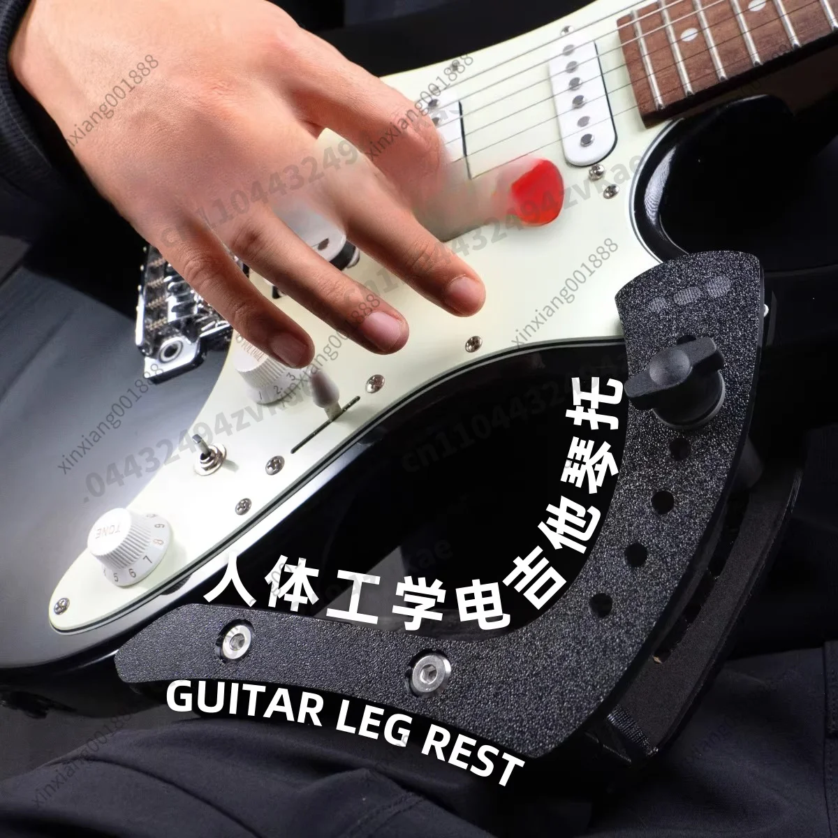 Support Holder Anti-Slip Playing StandErgonomic Electric Guitar Rest Guitar