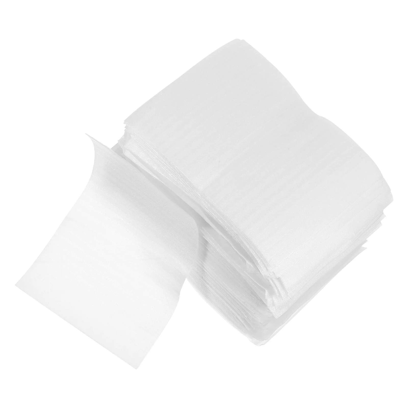100Pcs Shockproof Epe Cushion Sheets Precut Expanded Polyethylene Scratch Resistant Packaging Wraps for Fragile Items Shipping