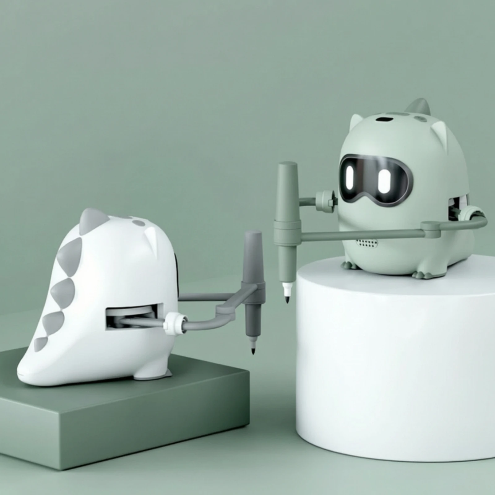 Robot de dessin intelligent, robot compact avec bras à stylet, dispositif de dessin de table, interactif et éducatif pour enfants, éducation à domicile