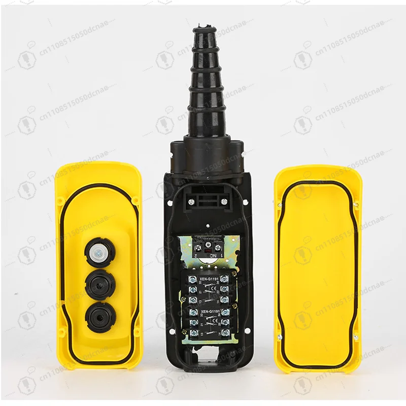Pendant Lift Control XAC-A2913 Waterproof Hand Push Button Switch Electric Hoist Handle 2 Buttons Two Speeds