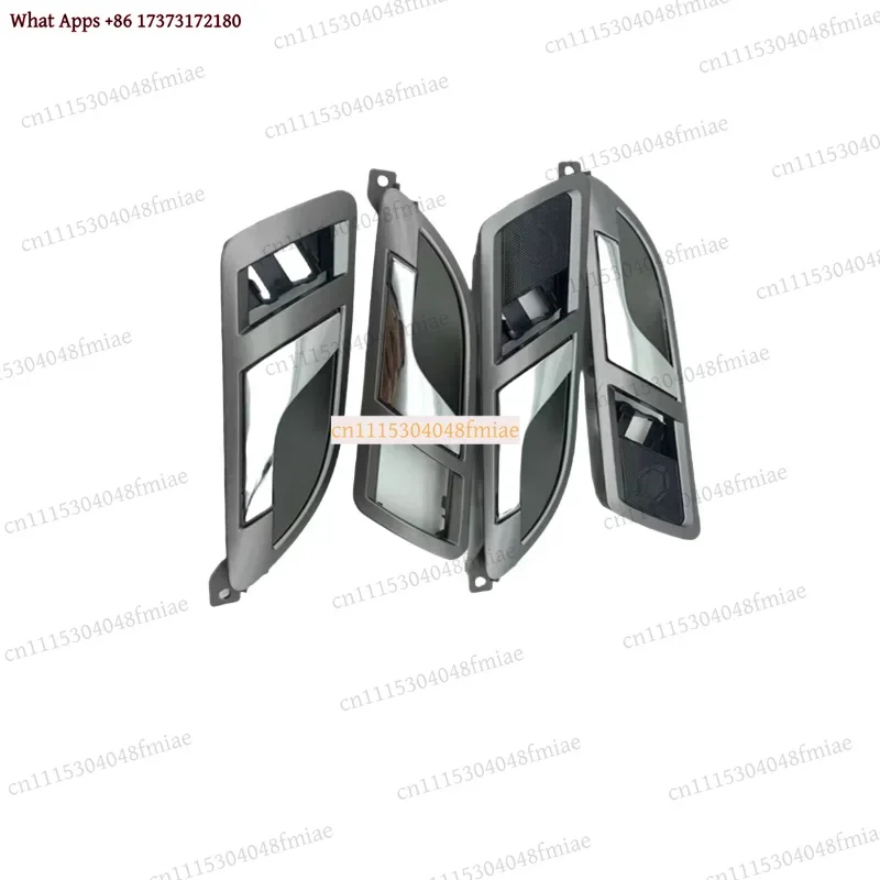 Grey Front Rear Interior Door Handle Trim For VW Passat B5.5 2006-2008 Superb 1 3U 2001-2007 3U1837221D 3U1837222D