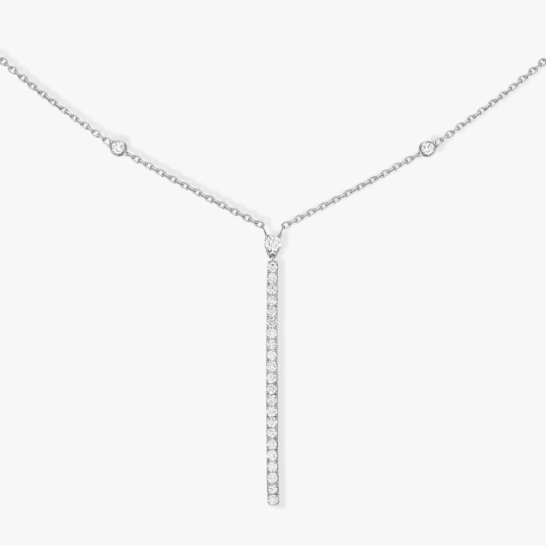 Classic Luxury Necklace Sparkling Gift Messi