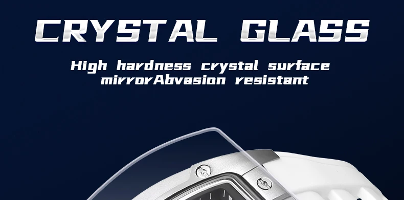MEGIR Sport-Stil, automatische mechanische Uhr für Herren, voll hohl, transparentes Zifferblatt-Design, Edelstahlgehäuse, Silikonarmband – Detail 24