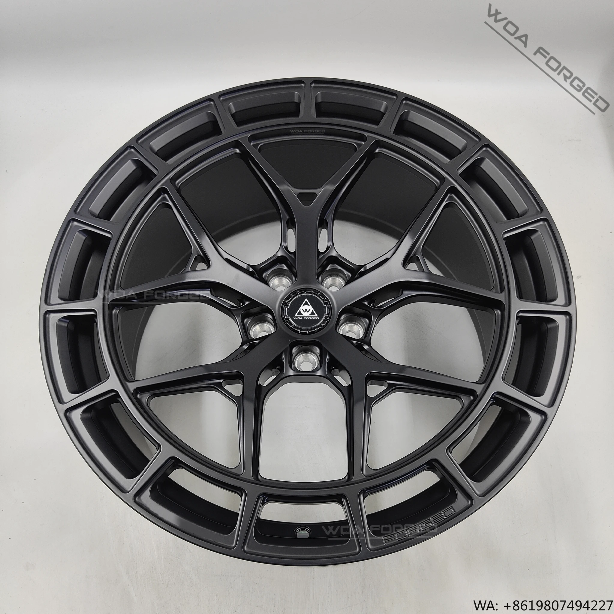 

HFX-1 Fully Forged 6061-T6 Aluminum New for Passenger Car Wheels 5x114.3 5x112 Side-Milled Spokes & Reduced Weight