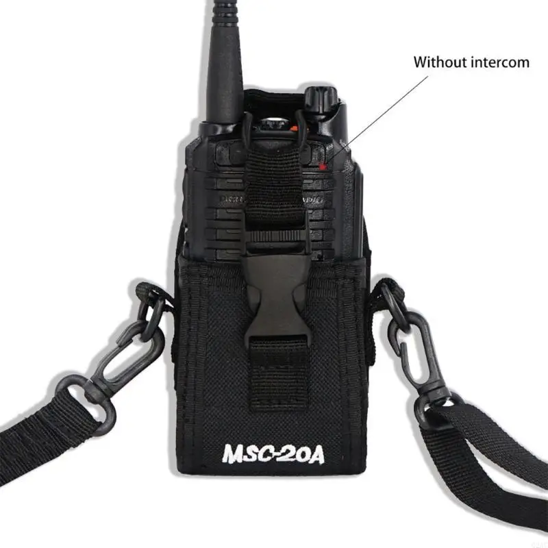 G2AC BASSO NYLON RADIO a due con spalla lunga per spalla per sicurezza che trasportava mani