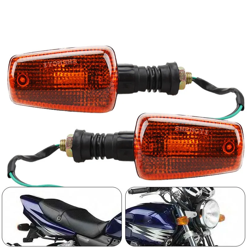 Motorcycle Turn Signal Light Motorbike Signal Lamp Cornering Light for Yamaha XJR400/1200/1300 FZR250/400 Simple Installation