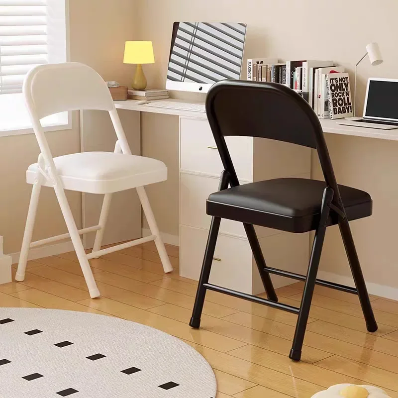 Portable Dining Computer Office Meeting Training Folding Chair Outdoor Camping Stool Home Use Dinning Chair Lounge Chair
