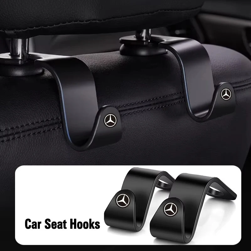 Crochet d'appui-tête de siège de voiture, pour mercedes-benz CLA CES CLS SLK GLK CLK SLS CLG GLE GLC GLB EQC GLA GLS SLC GLK GLA C200 E200 C200L