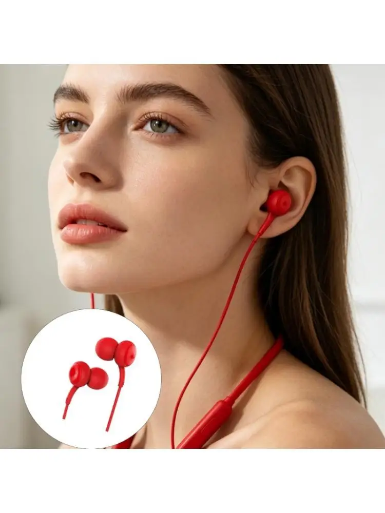 R53C 3.5Mm Headphone for PC Laptop Corded Earbuds Computer Headset with Microphone Noise Canceling in-Ear Earphones