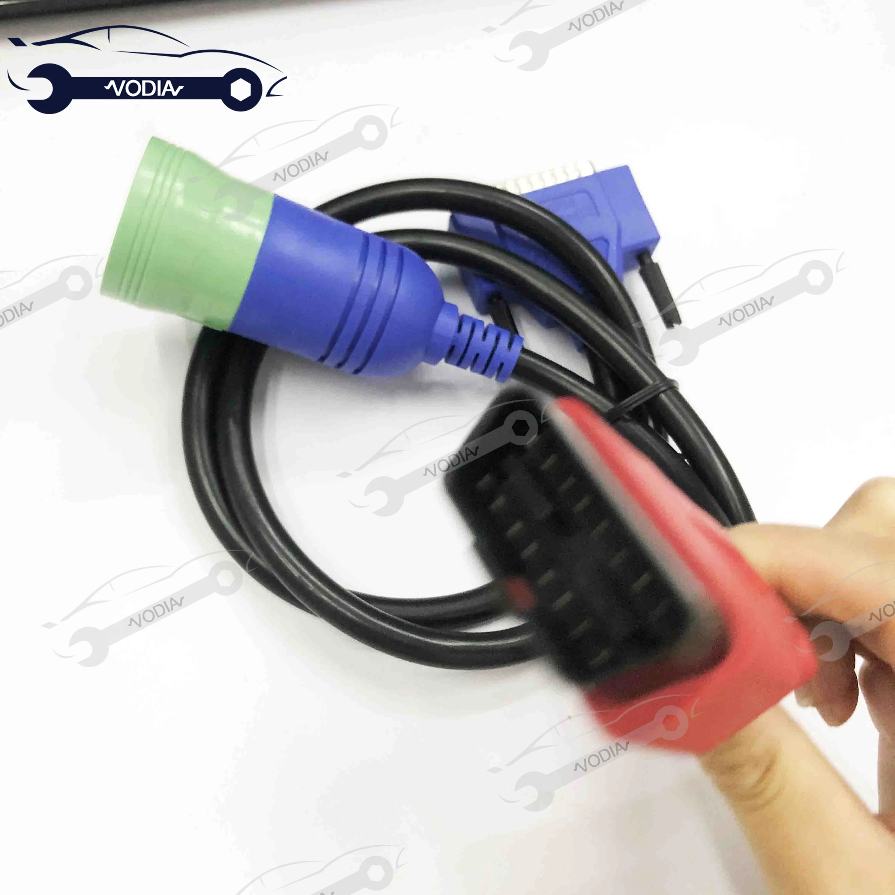 

Диагностический инструмент для тяжелых грузовиков OBDII + 9-контактный кабель для универсального OBDII 9-контактного на 16-контактный диагностический разъем OBD DPA5