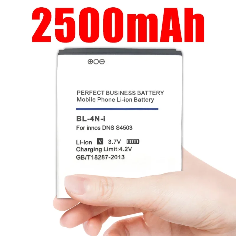 2500mah Bl-4n-i Battery for Innos Dns S4503q S4503 Small Dragonfly I6c I6