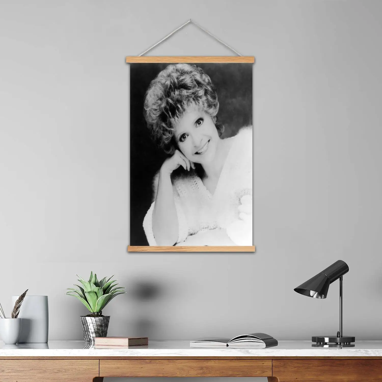 Brenda Lee مؤطرة جدار اللوحة قماش ملصق فني و جدار الفن الحديث الأسرة ديكور غرفة نوم الملصقات، اللوحة الزخرفية