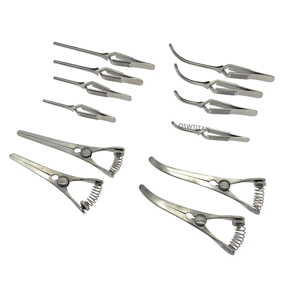 Arteriovenous Vascular Clip Arraumatic Micro Haemostatic Clip Spring Hemostatic Clip 1pc Microsurgical Instruments