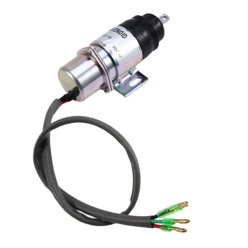 

MV1-58 8-94453341-0 894453-3411 Соленоид отключения 12 В, подходит для моделей двигателей Isuzu 3KC1 4JG1-AD39