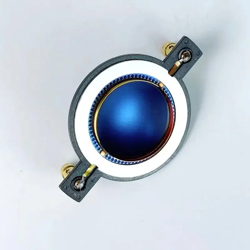 

2pcs 44.4 CoreFlat Wires Tweeter Speaker Voice Coil Blue Film Aluminum with Column 44.4mm Tweeter Driver Accessories