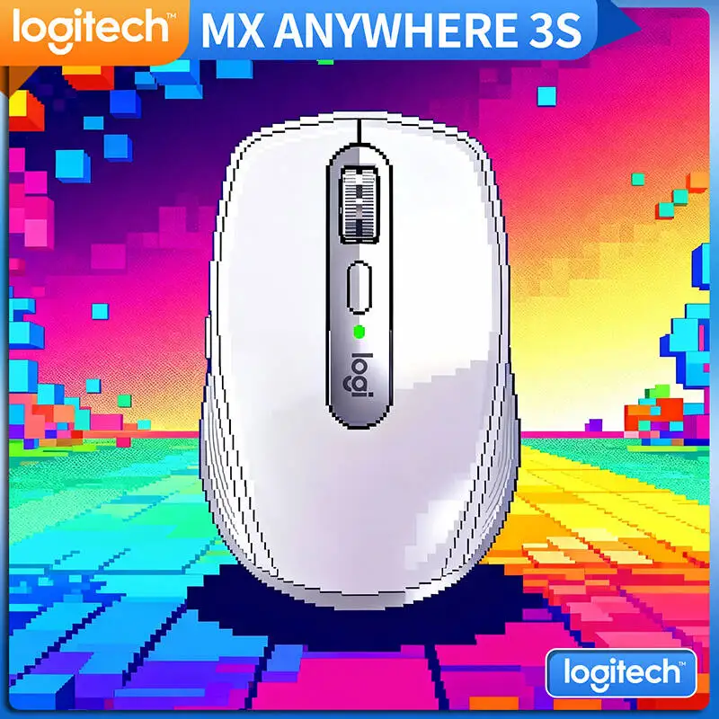 

Logitech MX Anywhere 3S for Mobile Professionals, Compact, Silent Clicks, Tracks on Any Surface