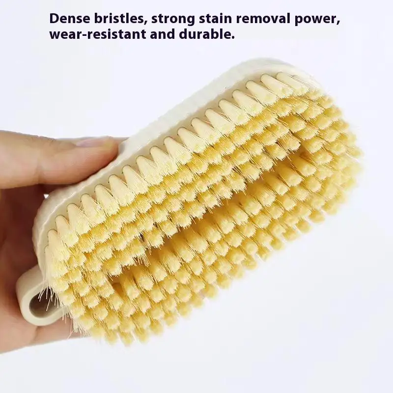

Portable Multifunctional Plastic Handle Cleaning Brush Soft Bristle Laundry Clothes Shoes Scrub Brush Household Scrubbing Brush