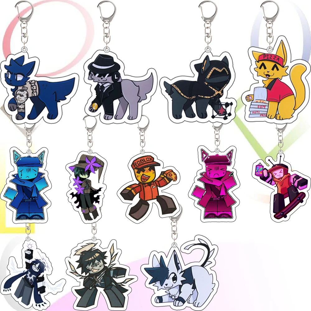 

Акриловый брелок Homestuck Chance Two Time Guest 1337 007n7 Elliot Taph с индивидуальным дизайном, мультяшные персонажи, лучший выбор для подарков и аксессуаров