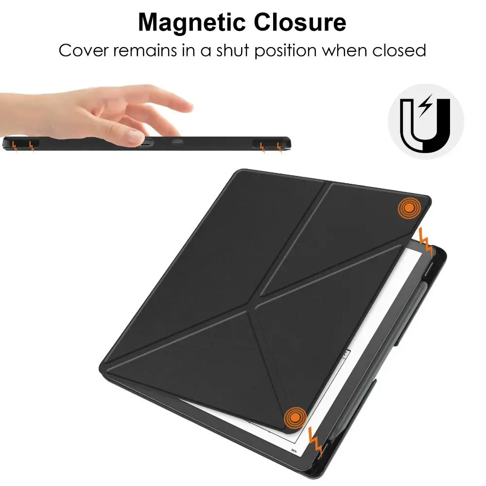Multi-folding Stand Case Magnetic Auto Wake/Sleep eReader Cover Anti Scratch for Kindle Scribe Colorsoft 11 inch (2025)