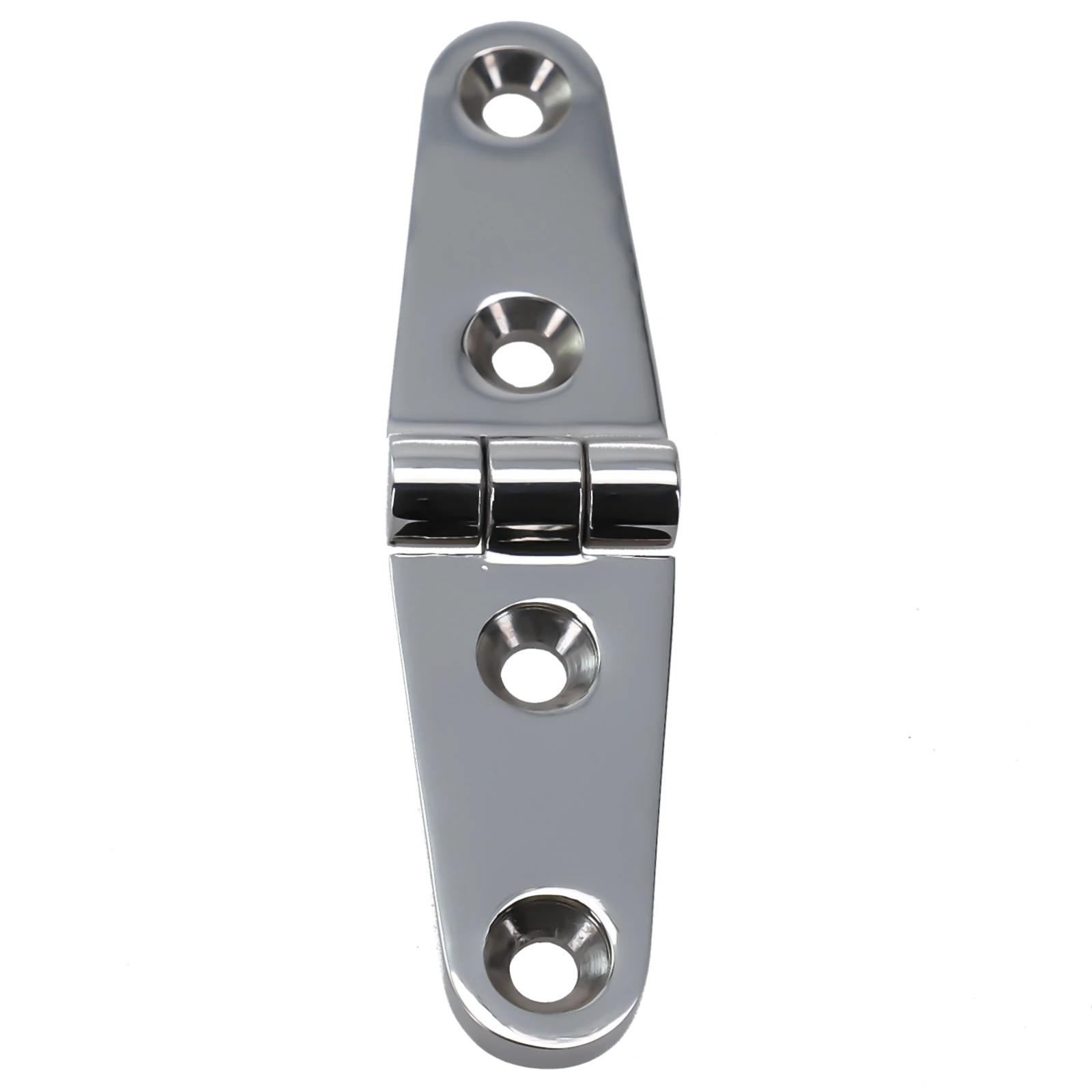 Brand New Boat Hinge Marine Parts Silver Stamp Strap 316 Stainless Steel Tool Box 5.5mm Butt Cabinet Grade Hatch