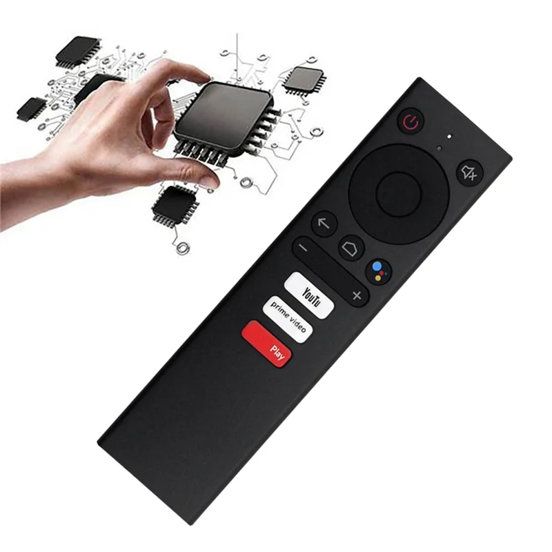 ABKQ-Replace Voice Remote Control For MECOOL KM1/KM6/KM8/KM9/KM8S 4K Certified Android TV Box