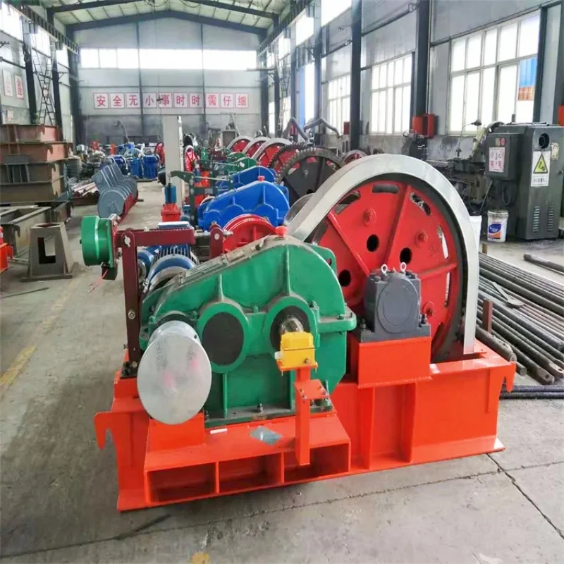 10 Tons 15 Tons 20tons Winch Machine with Wire Rope
