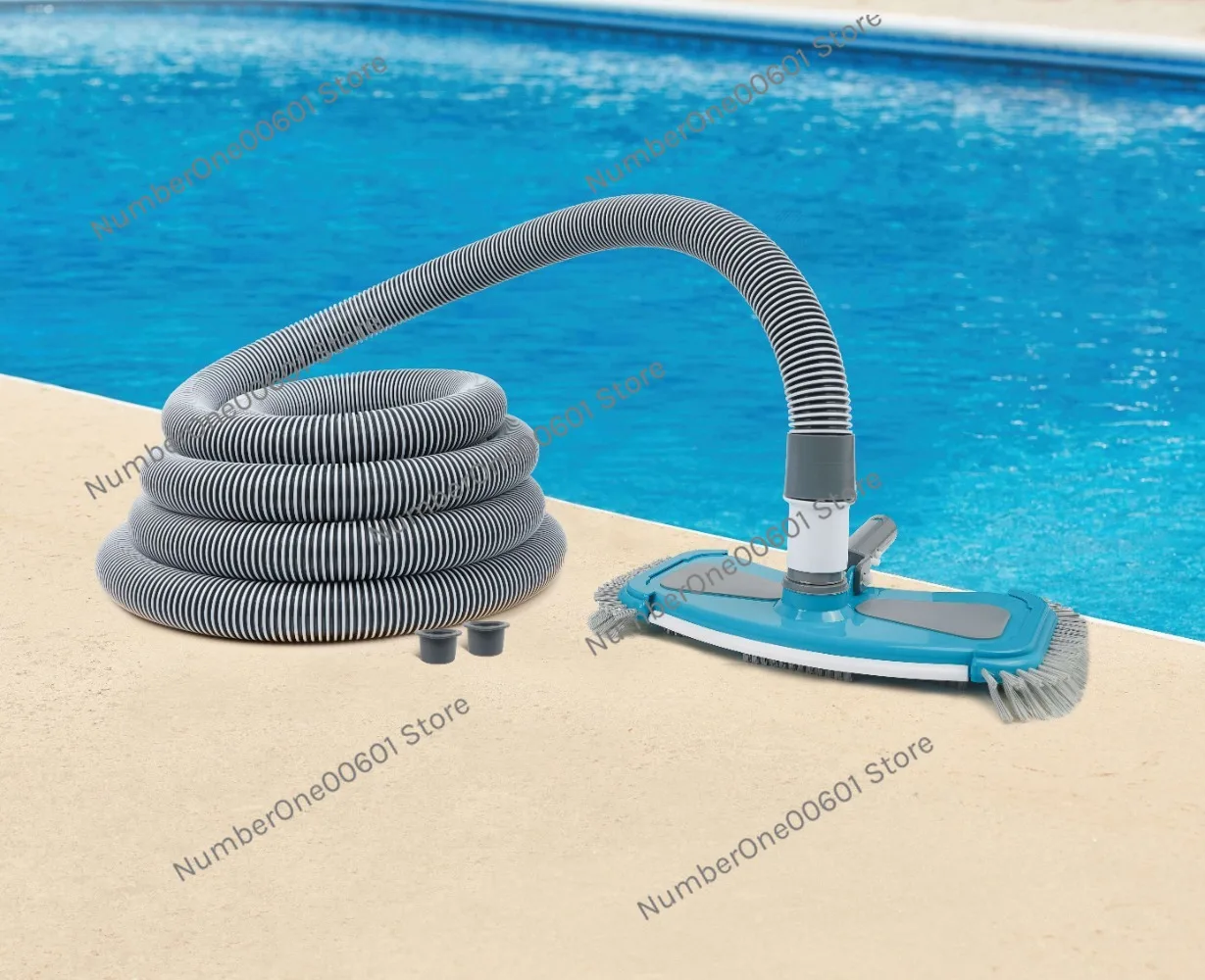 

2PC Pool Cleaning Kit for Both in-ground and Above-ground Pools Corrosion Resistant UV Resistant