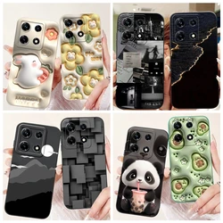 For Infinix Note 30 30i 30 Pro Phone Case Infinix Note 40 Pro Plus Pro+ Cover Cute Soft Liquid Silicone Bumper Cover Soft Funda