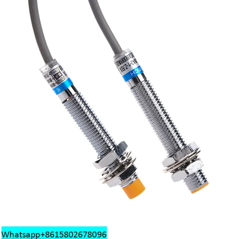 10pcs Proximity switch LJ8A3-2-Z/BY DC three wire PNP normally open M8 inductive sensor 12V/24V