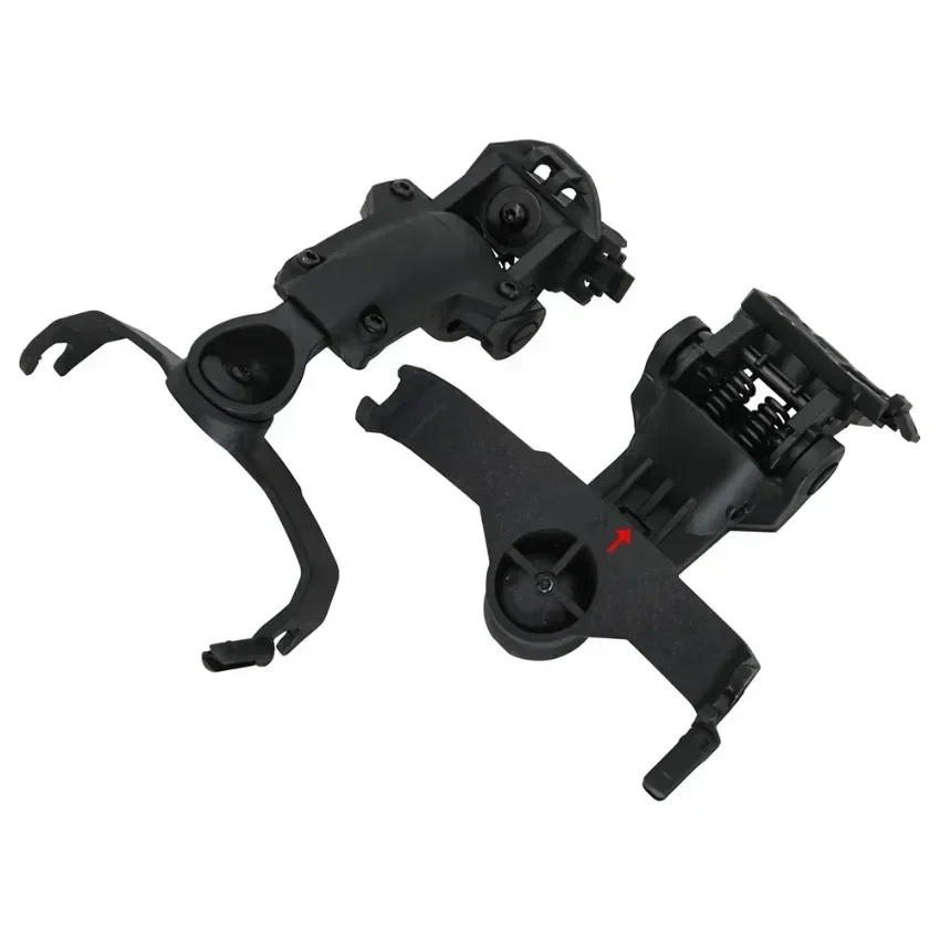 COMTA Tactical Headset ARC Rail Adapter Helmet Bracket Kit for Pelto Comta II III Electronic Shooting Headphone