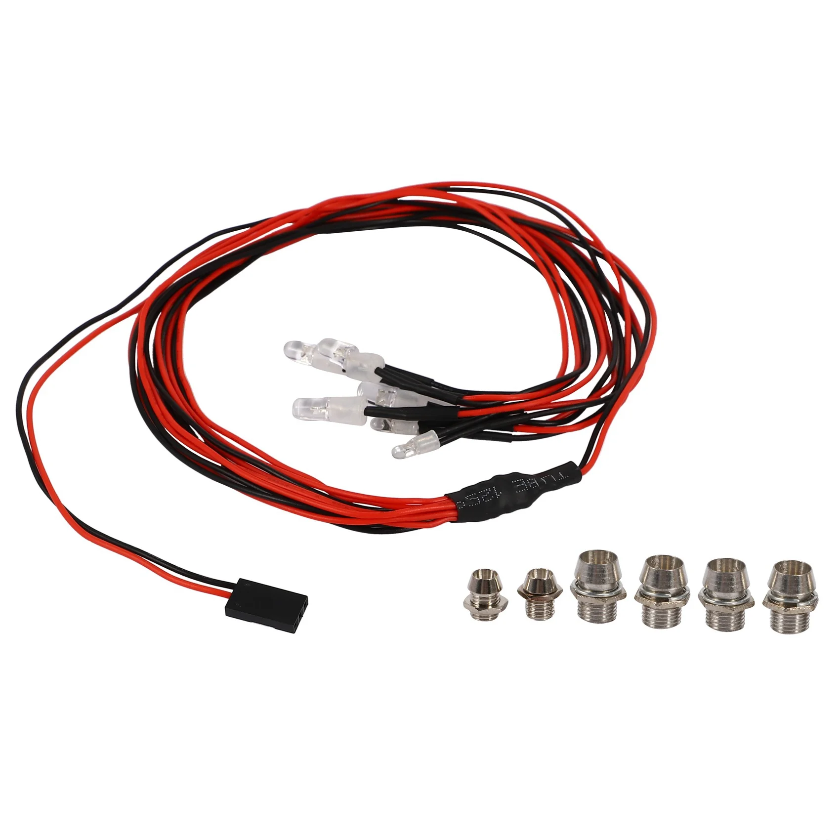 CYGJ-24 LED Light Kit 8 White 8 Red 8 Blue For 1/10 1/8 Traxxas HSP SCX10 D90 HPI RC Car view 4