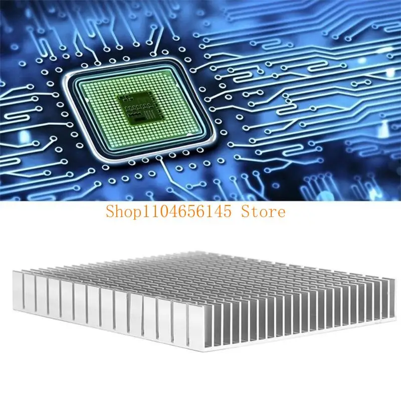 652F Aluminum Heat Sink Radiator Heatsink Electronic Heat Dissipation Radiator