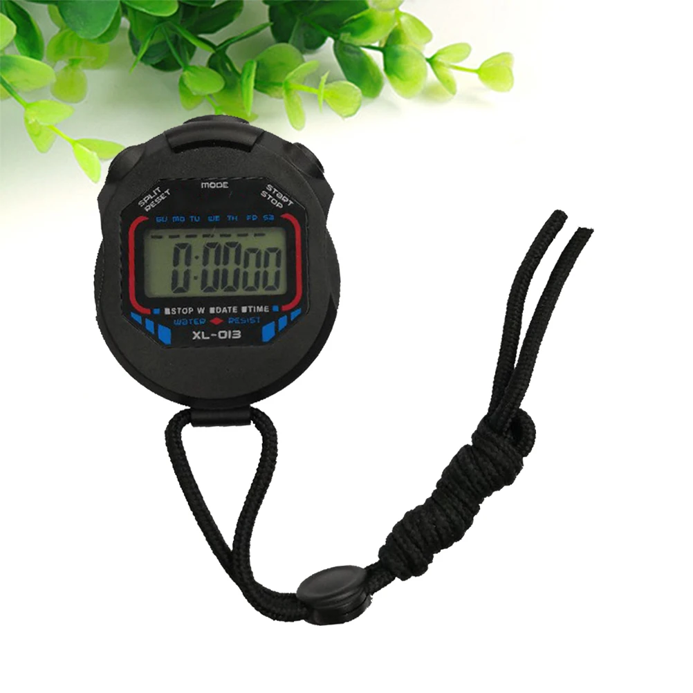 

2 шт. Многофункциональный таймер, двусторонний секундомер, профессиональный спортивный электронный таймер, уличный легкий, прочный, все