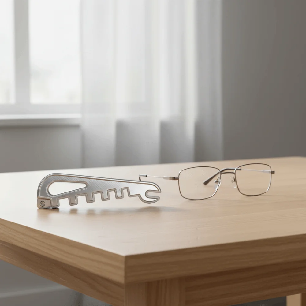 Sturdy Durable Glasses Leg Bending Tool Professional Multi-Functional Eyeglass Frame Adjustment Tool Hand Held Universal Fit