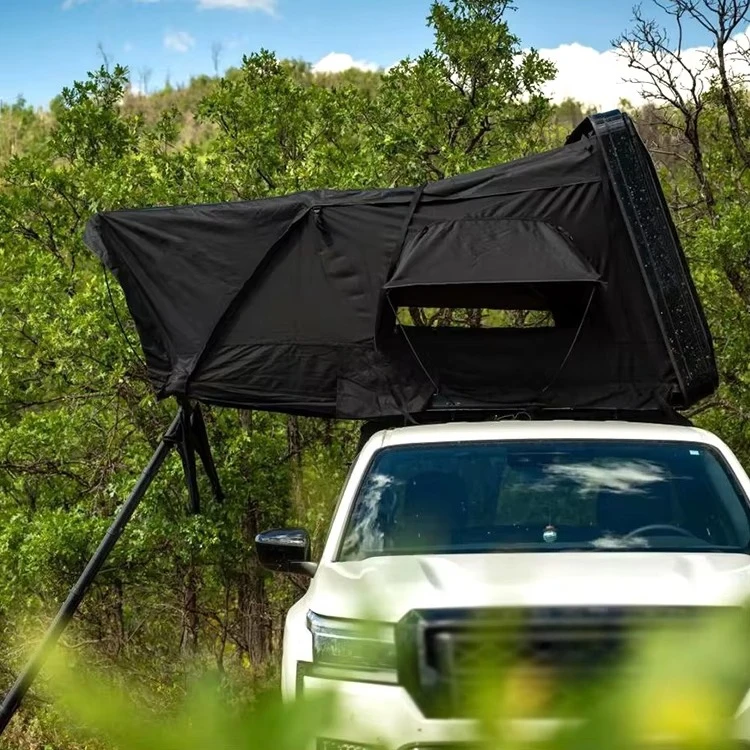 Four Seasons Large Waterproof Outdoor Camping Wildland 4x4 Car ABS Rooftop Tent Hard Shell