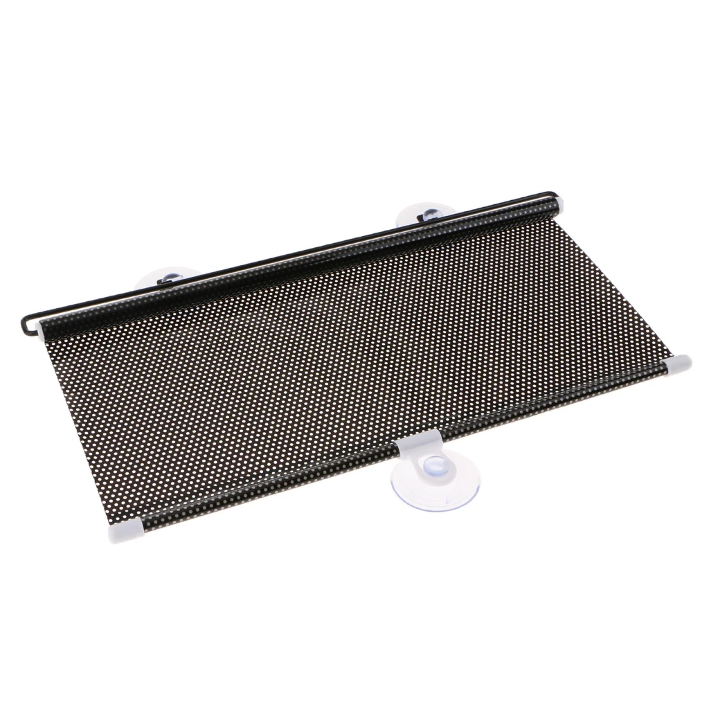 Windshield Sun Shade Visor Universal Fit Retractable Car Curtain Heat Resistant Sun Protection for Vehicles