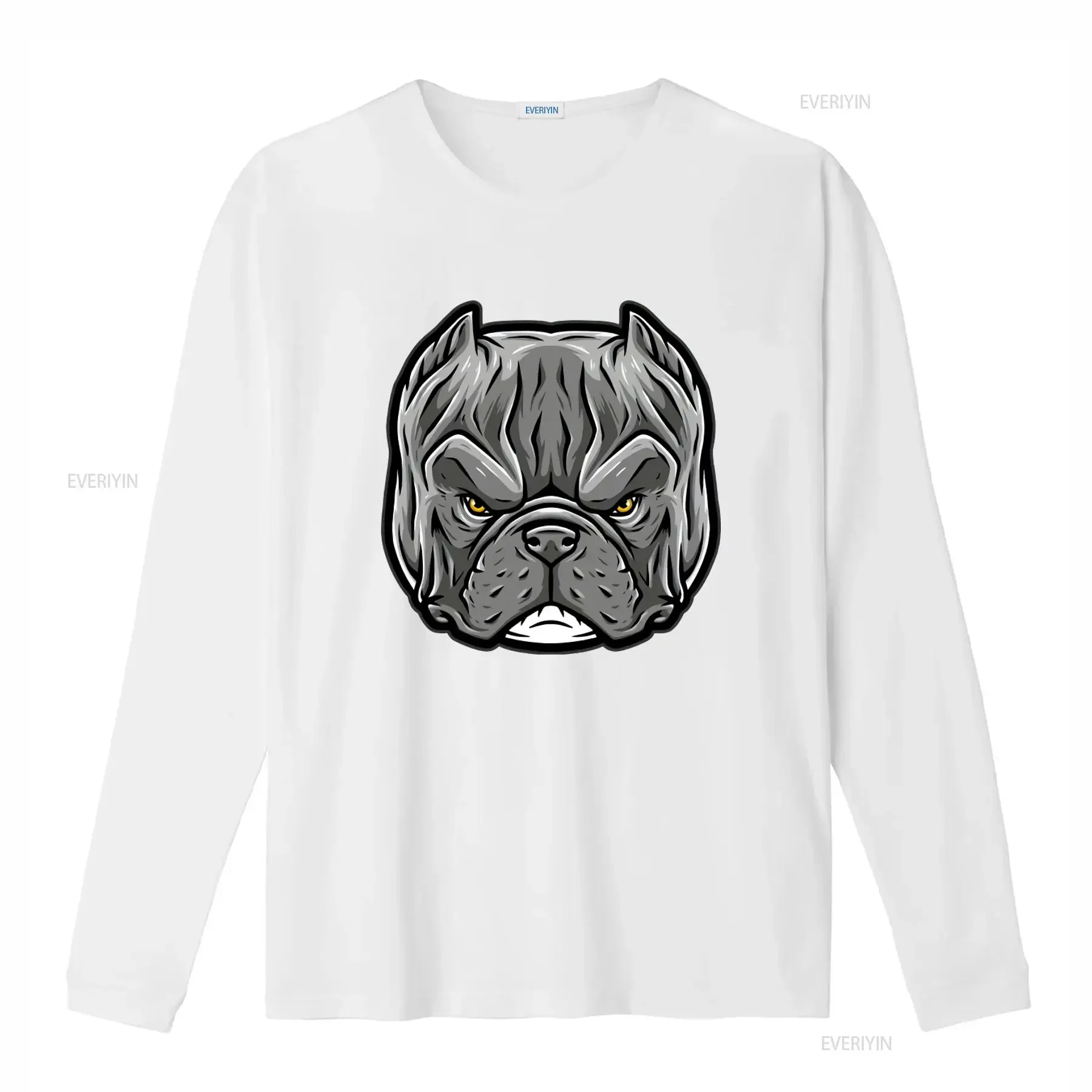 American Exotic Bully Pit Bull Print T Shirt for Fashion Streetwear vintage Washed graphic Casual Stylish Comfortable - view 4