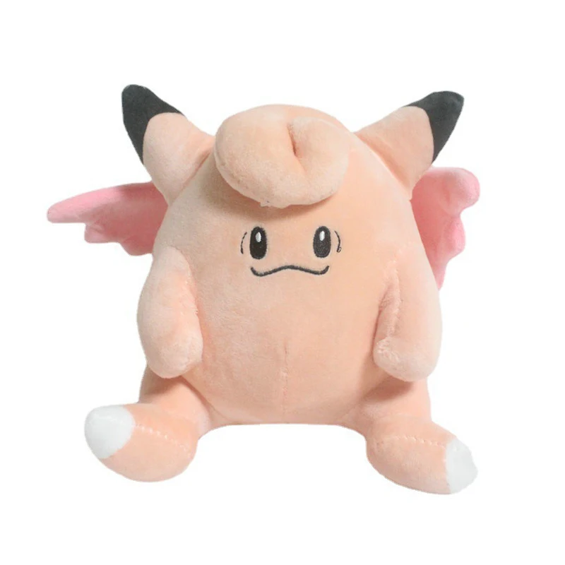 1pcs 18cm Pokemon Clefable Plush Toys Soft Stuffed Animals Toys Doll Gifts for Children Kids