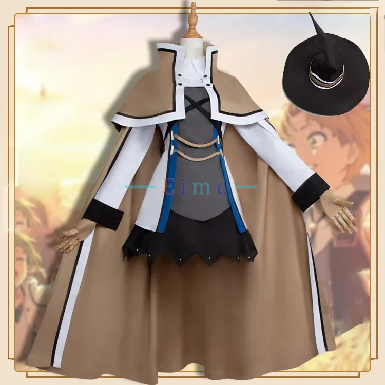 

Mushoku Tensei: Jobless Reincarnation Cosplay Costume Roxy Migurdia Cloak Dress Suit Halloween Carnival Uniforms Custom Made