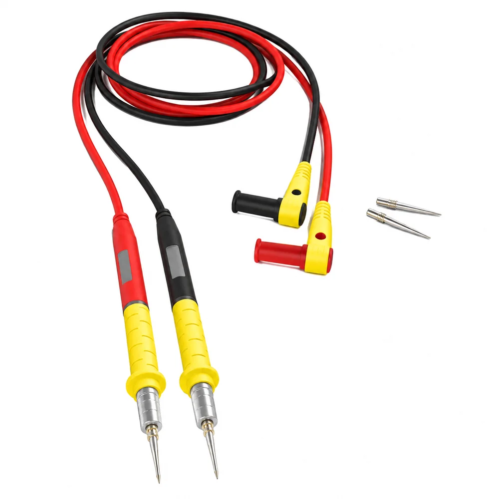 Silicone Multimeter Test Leads Universal Needle Tip Probe Wire Pen Cable for Multi Meter Tester