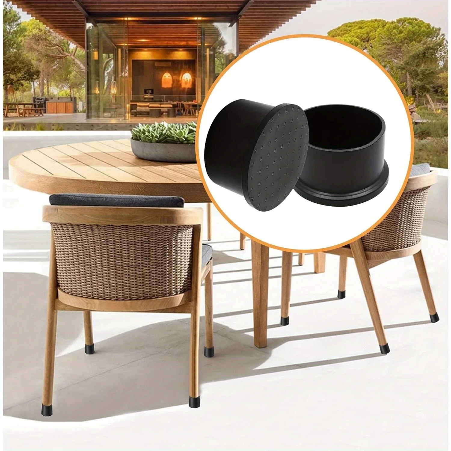 

12 шт./круглый набор резиновой мебели из ПВХ