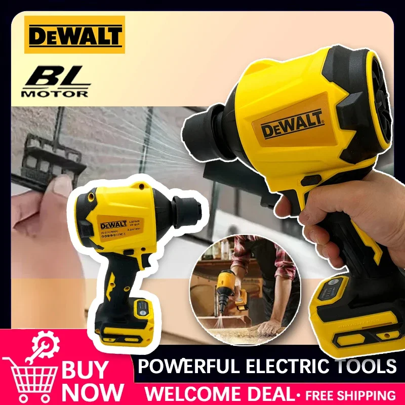 

Dewalt Brushless Air Blower Cordless Air Dust Removal Gun With Nozzle Multifunction Dusting Machine Inflator For Dewalt Battery