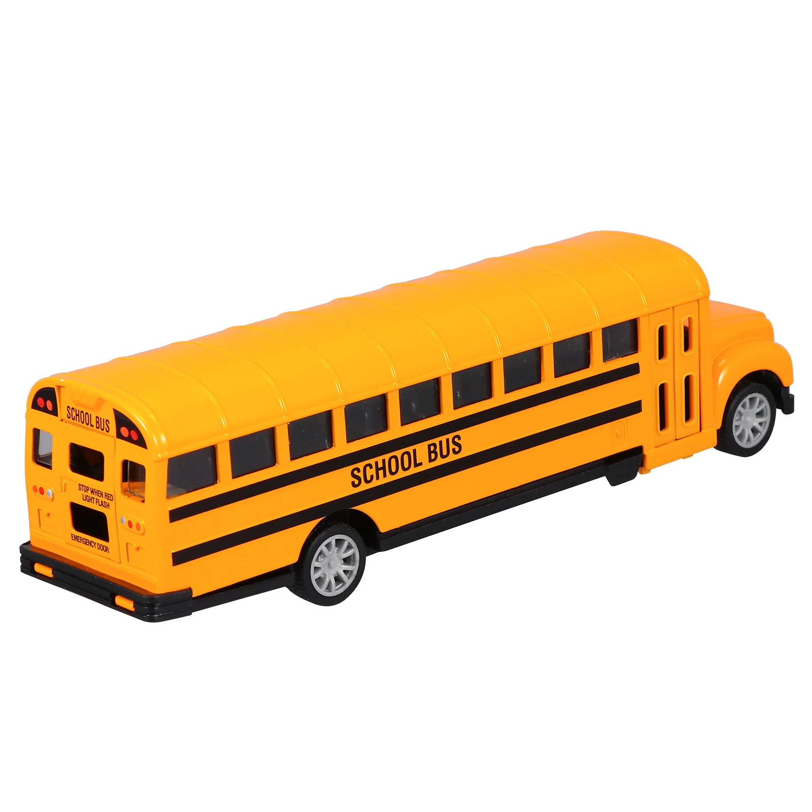 School Bus Toy Car Toddler Mini Toys for Kids Baby Stroller Alloy Model