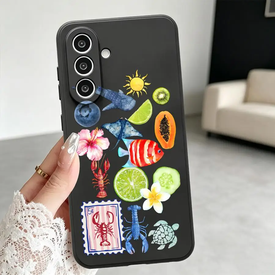Tropical Ocean Case for Samsung Galaxy A57 A23 A05 A25 A16 A37 A06 A53 A17 A73 A51 A52 A36 A55 A15 Phone Cover A50 A13 A12 A41